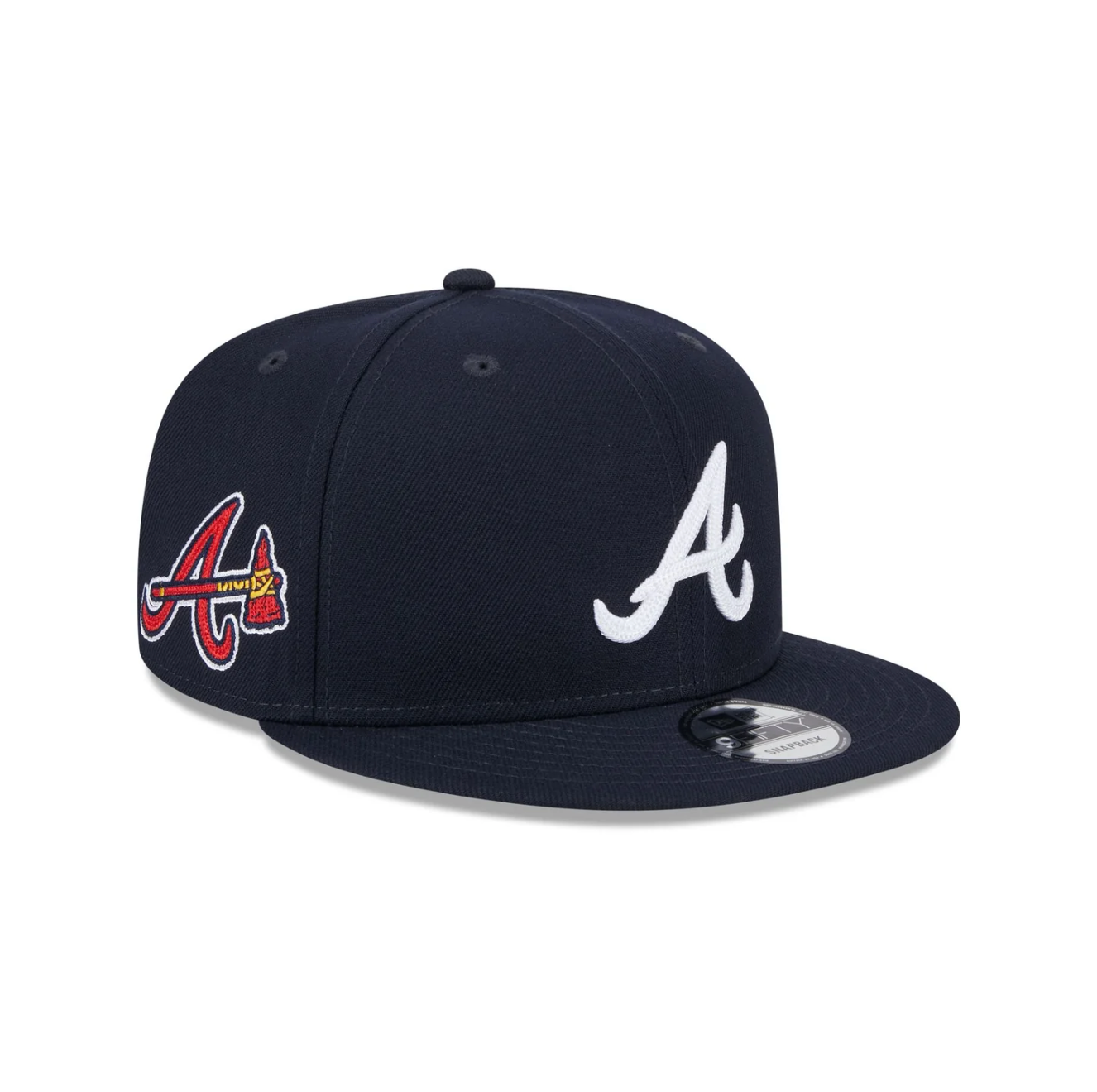 New Era Atlanta Braves x Alpha Industries 9Fifty Snapback Navy