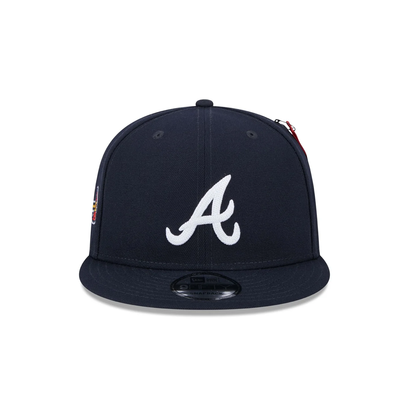 New Era Atlanta Braves x Alpha Industries 9Fifty Snapback Navy