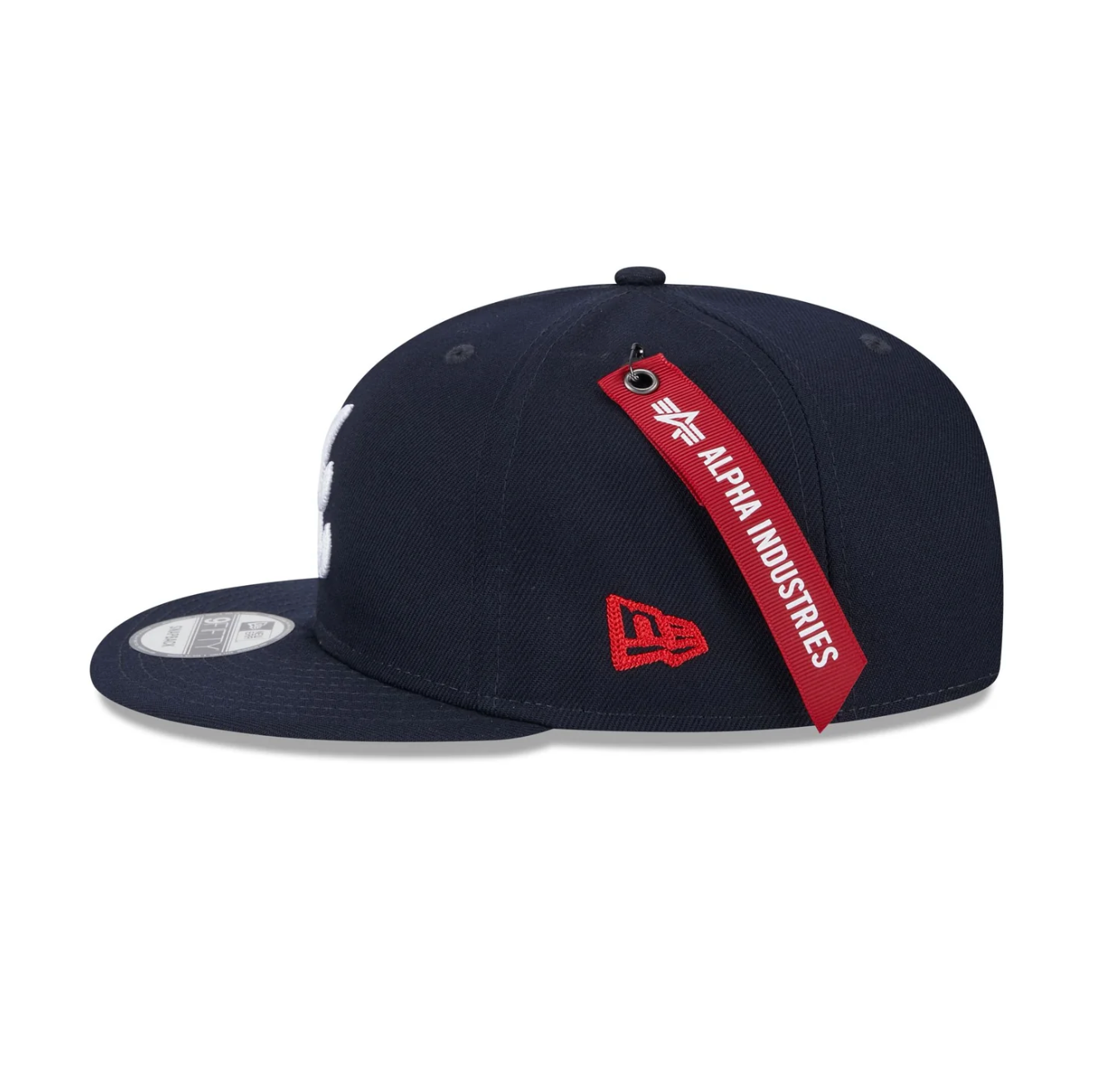 New Era Atlanta Braves x Alpha Industries 9Fifty Snapback Navy