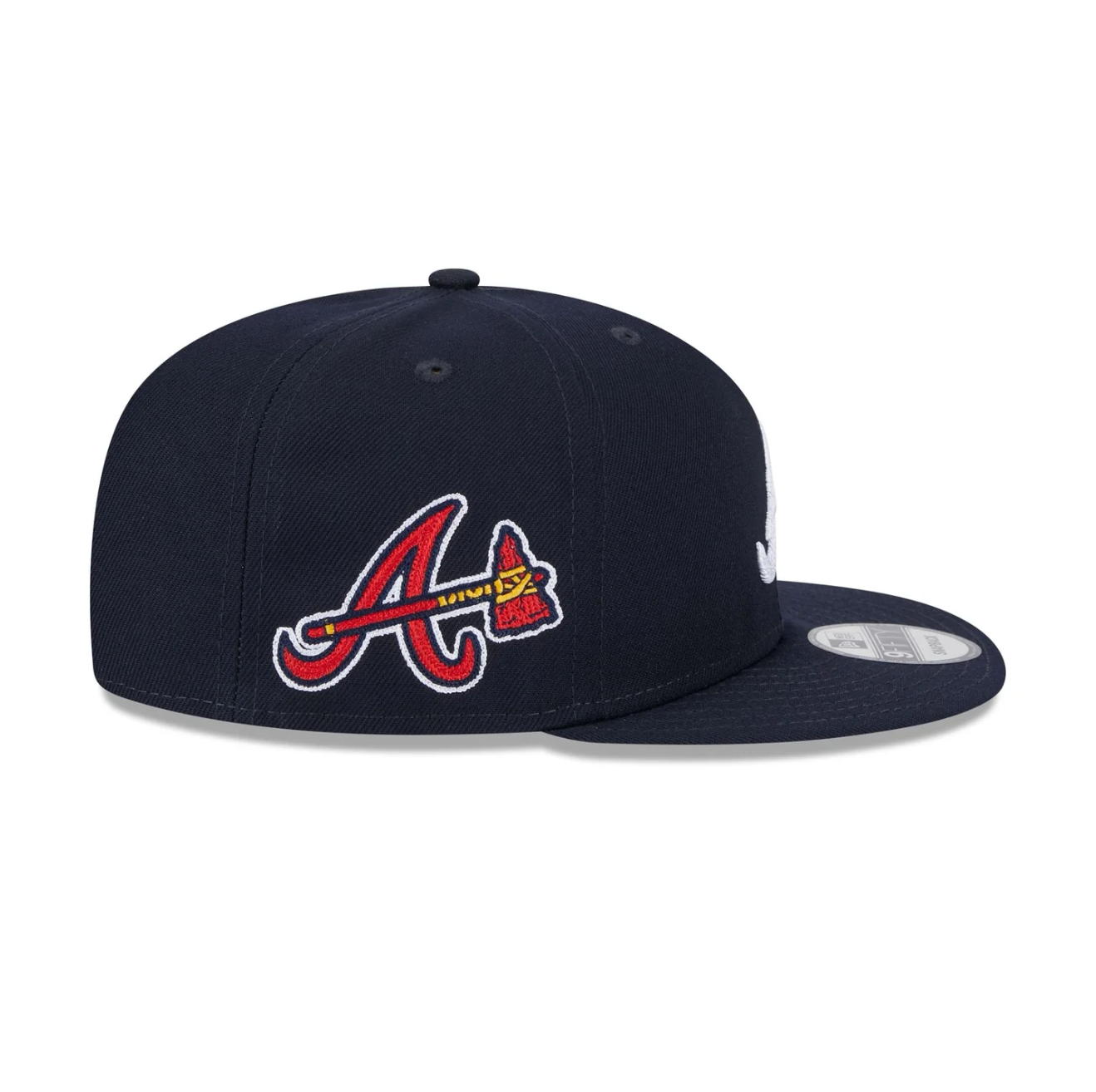 New Era Atlanta Braves x Alpha Industries 9Fifty Snapback Navy