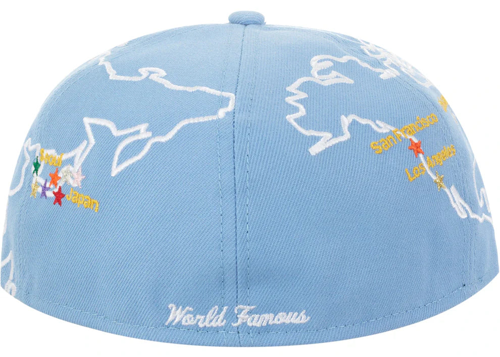 Supreme New Era Worldwide Box Logo Fitted 7 3/8