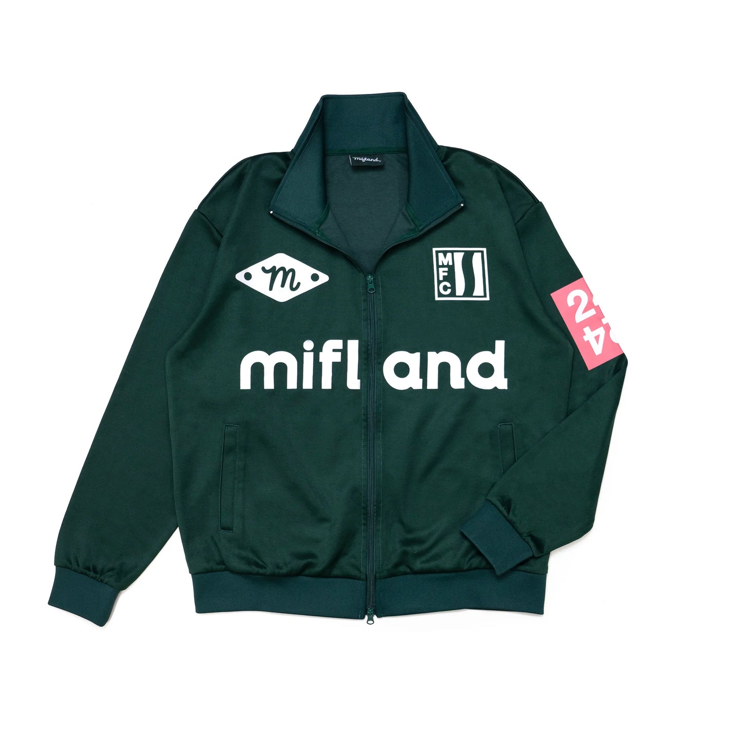 Mifland SS24 FC Track Jacket Green Large (Used)