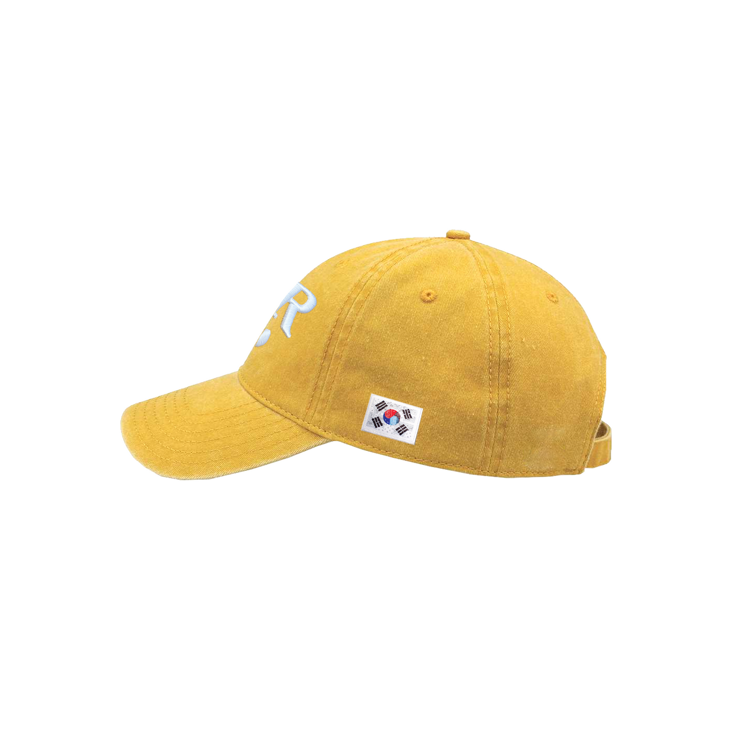 Rrose Logo KR Patch Dad Hat Yellow