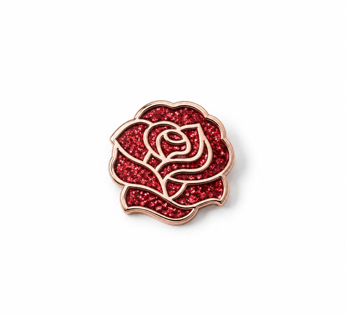 Neo Rose Pin Rose Gold