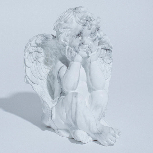 F. A. Marble Cherub Hide-A-Key