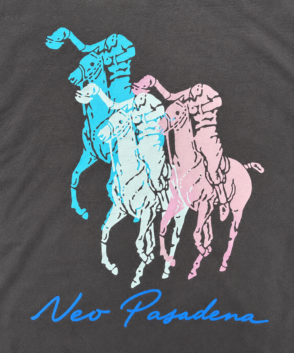Knightmare x Neo Horsemen T-Shirt Charcoal