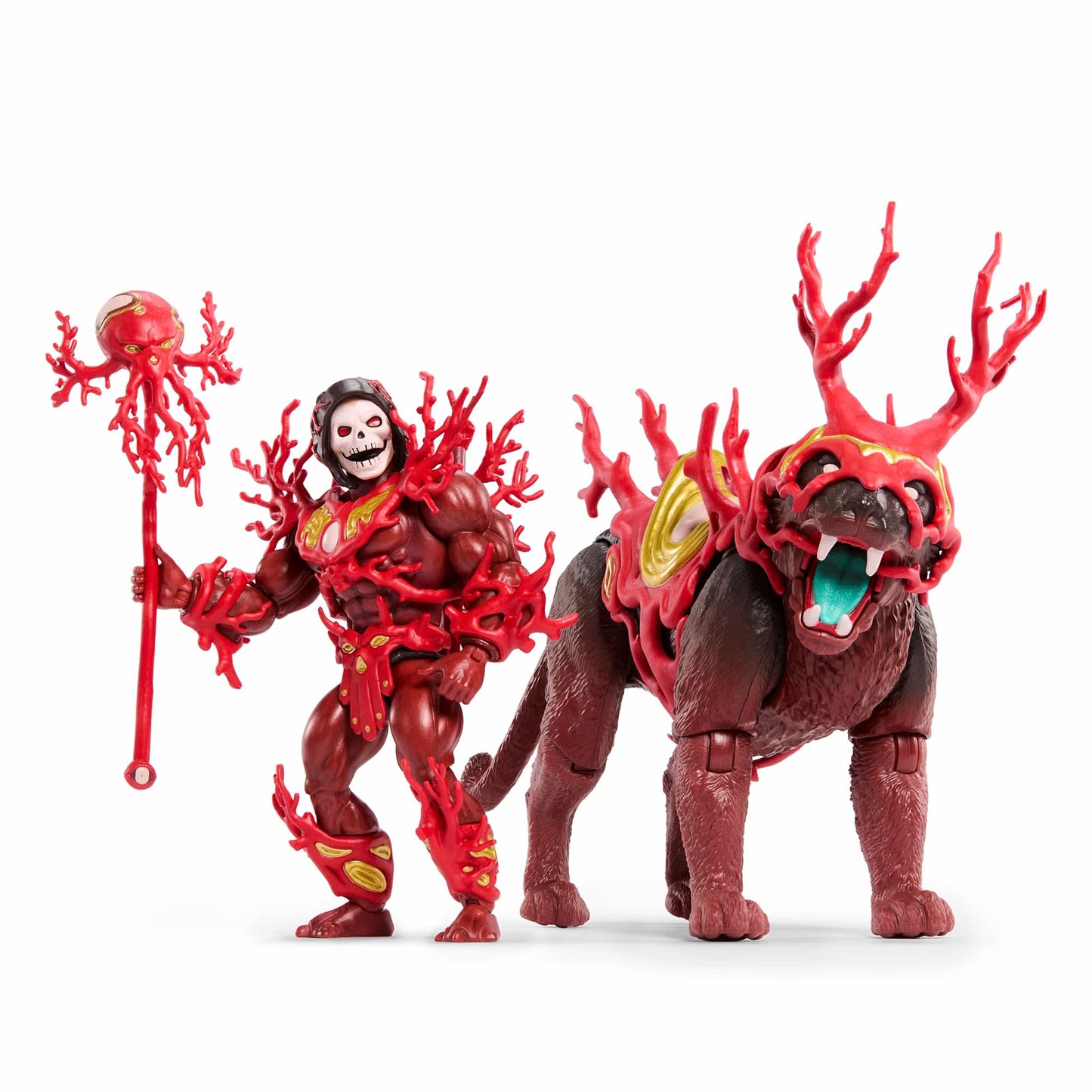 Masters of the Universe James Jean Coral Skeletor and Panthor Action Figure