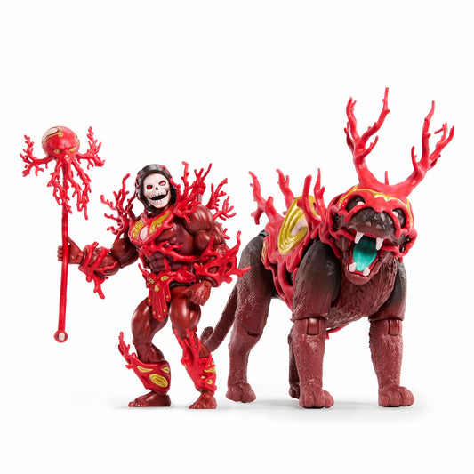 Masters of the Universe James Jean Coral Skeletor and Panthor Action Figure