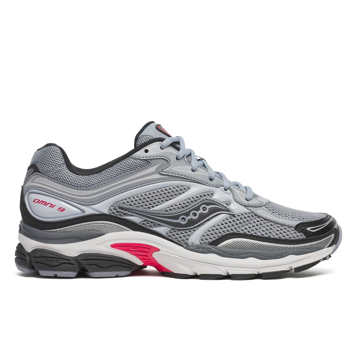 Saucony ProGrid Omni 9 TMY Retro Grey/Red