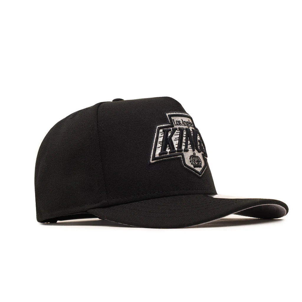 New Era Los Angeles Kings Crest Logo 9Fifty A-Frame Snapback Black