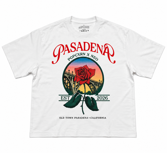 Popcxrn x Neo Collab T-Shirt White