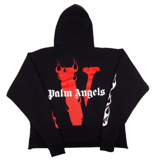 Vlone x Palm Angels Hoody Black/Red